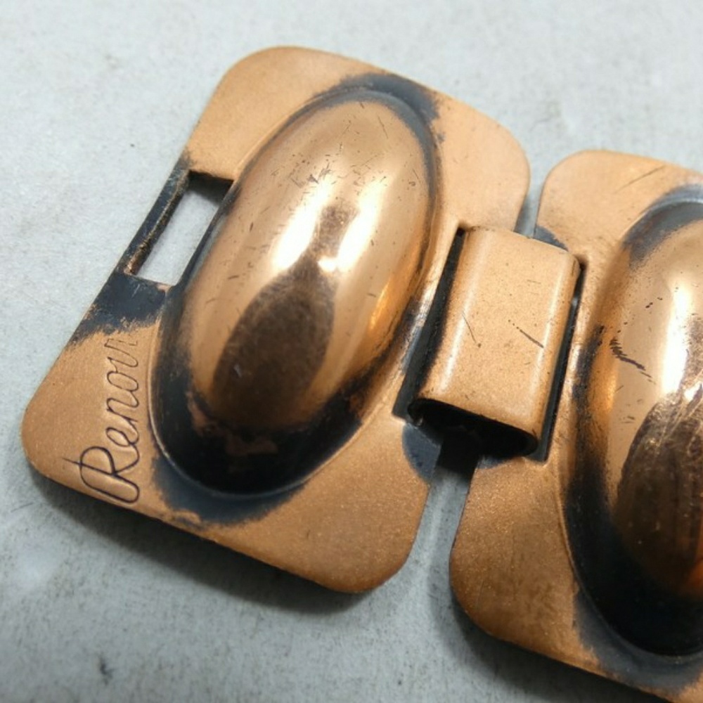 Vintage Renoir Copper Fashion Bracelet